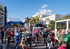 Runners set off during last year's fun run in Torremolinos.