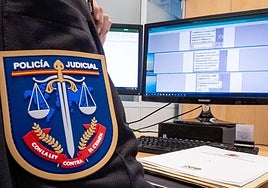 Archive image of the Judicial Police of the National Police.