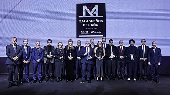 Seven named Malagueños of the Year for their talent and achievements