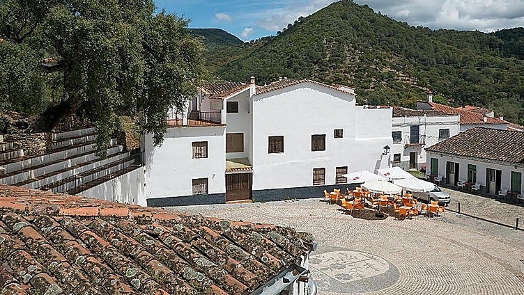 The Spanish village where the main square is a bullring