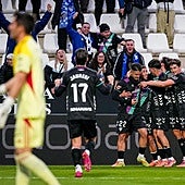 Malaga secured only their second away win of the season.