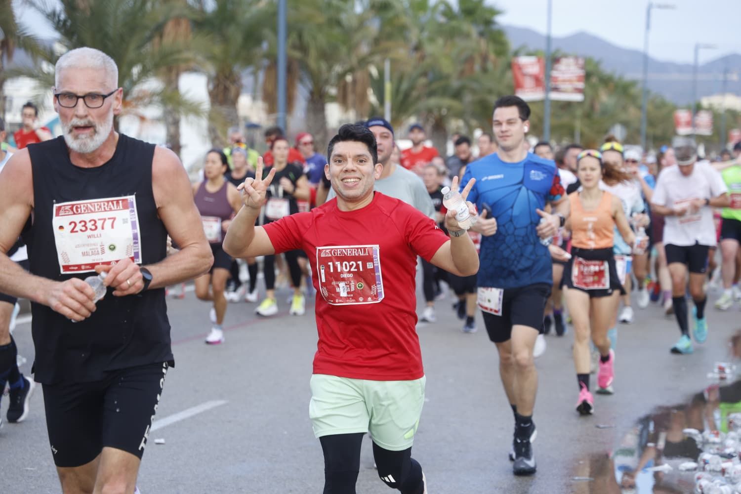 Malaga marathon in pictures (1)