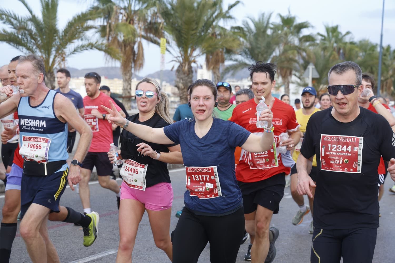Malaga marathon in pictures (1)