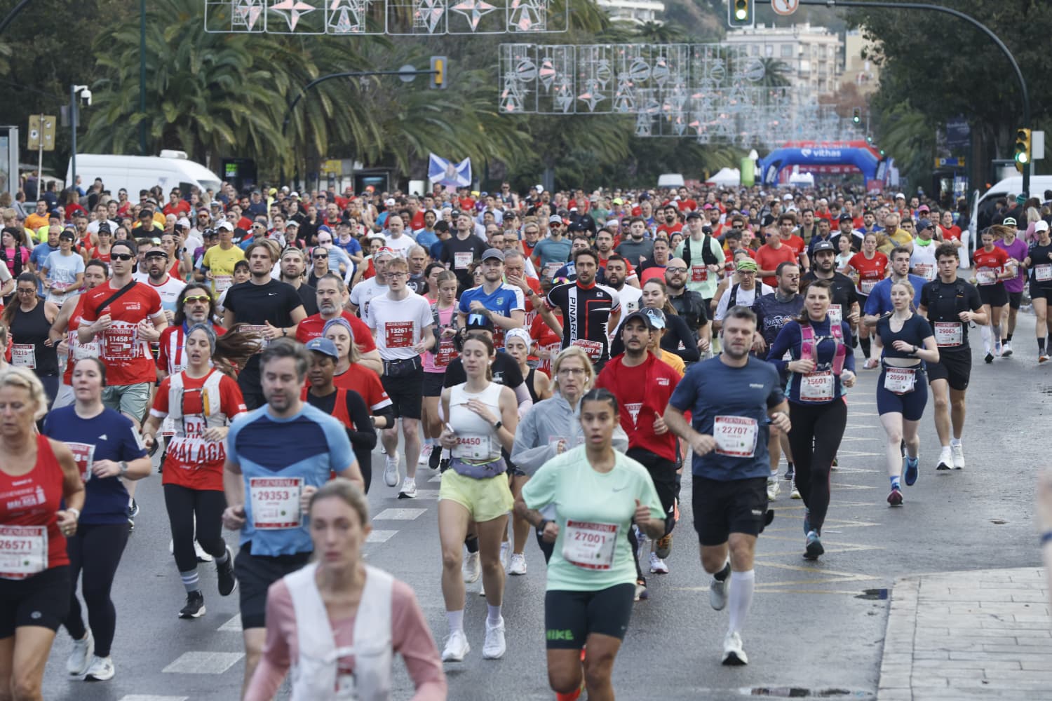 Malaga marathon in pictures (1)