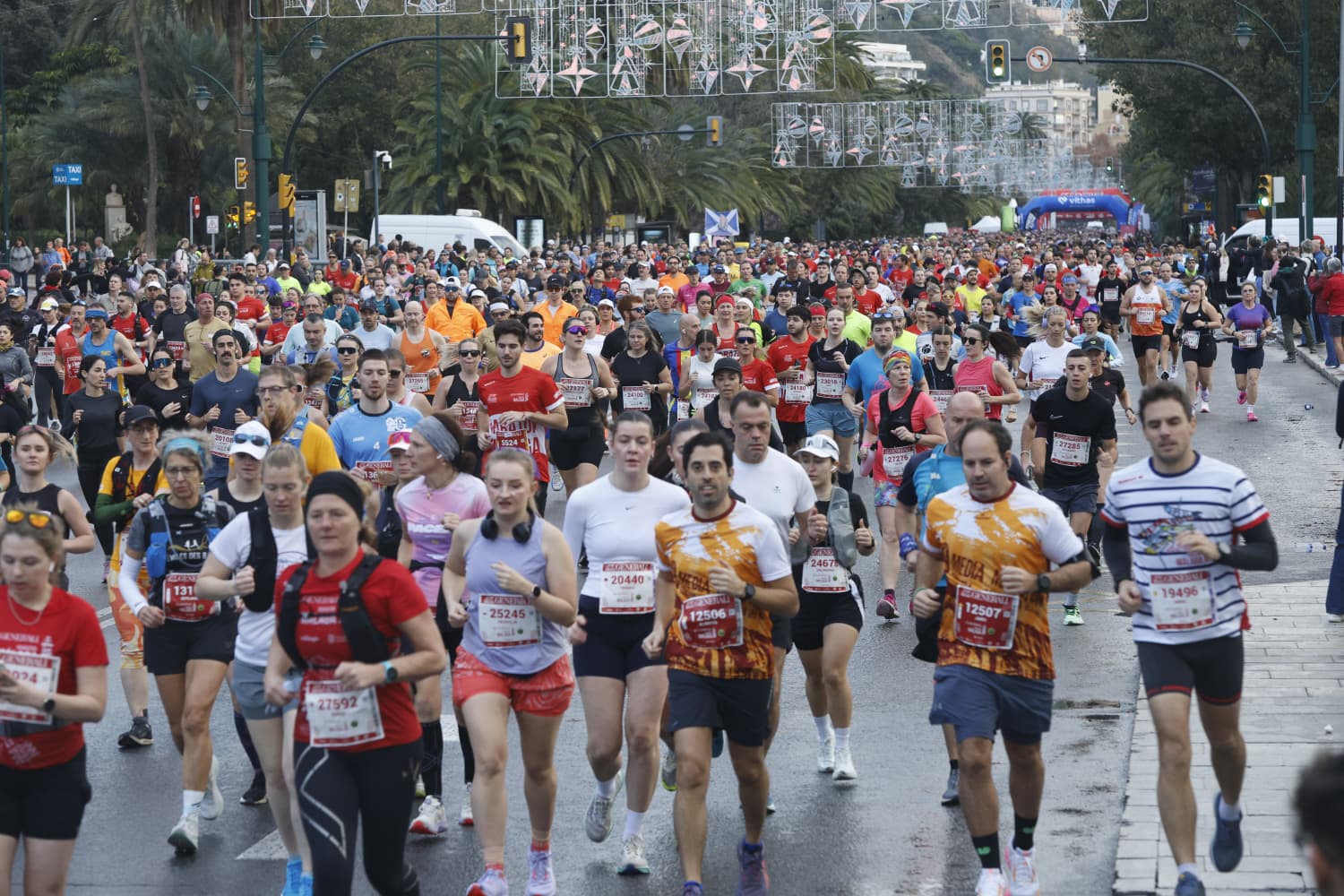 Malaga marathon in pictures (1)