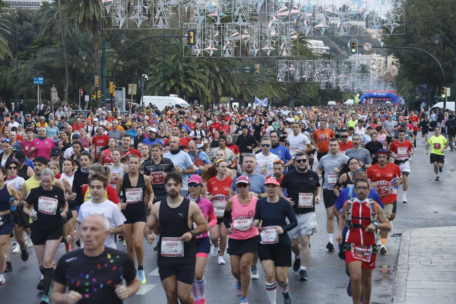 Malaga marathon in pictures (1)