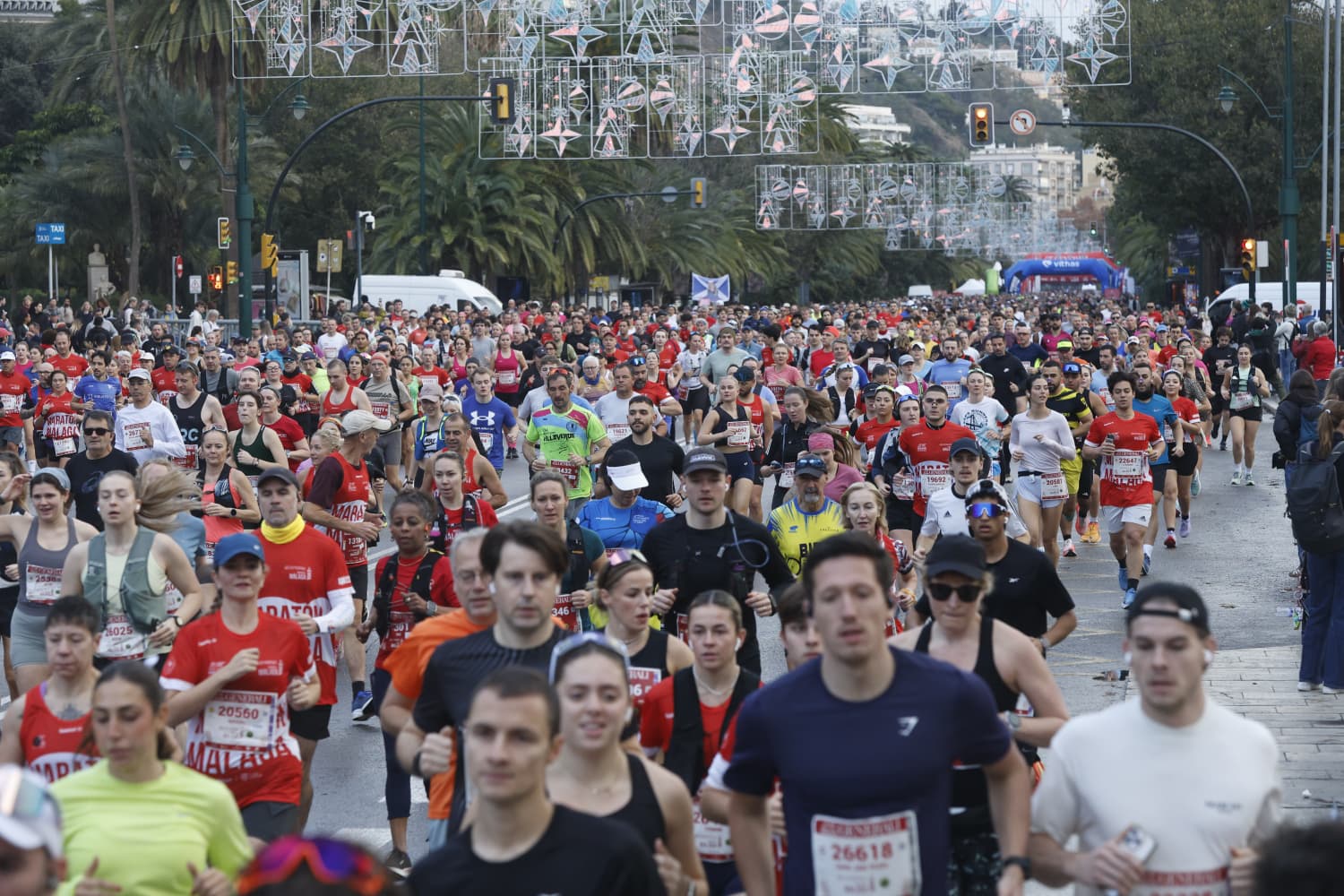 Malaga marathon in pictures (1)
