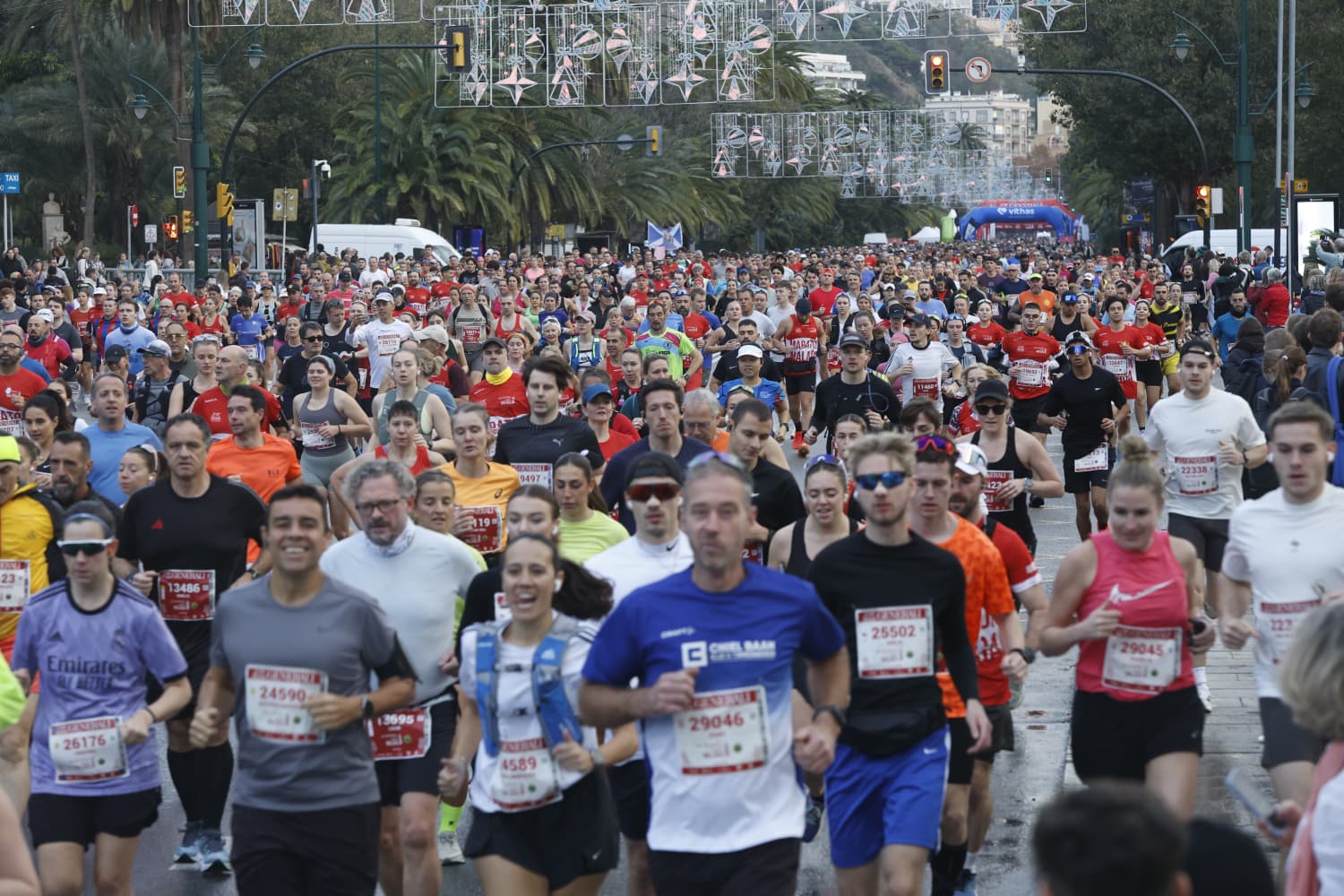 Malaga marathon in pictures (1)
