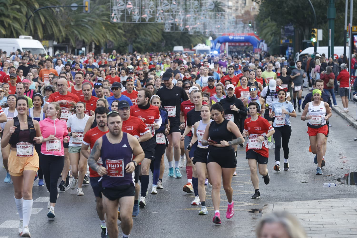 Malaga marathon in pictures (1)