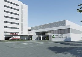 Design of the new proton therapy centre.