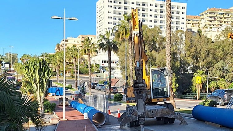 Work starts on new 13-million-euro water supply pipeline between Benalmádena and Torremolinos