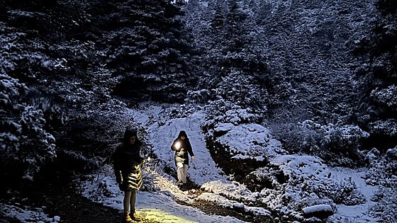 White Christmas? Winter storms leave snow on Malaga's mountains and temperatures plummet along the Costa, in pictures