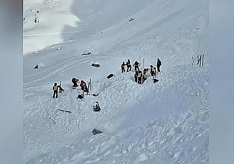 The rescue operation.