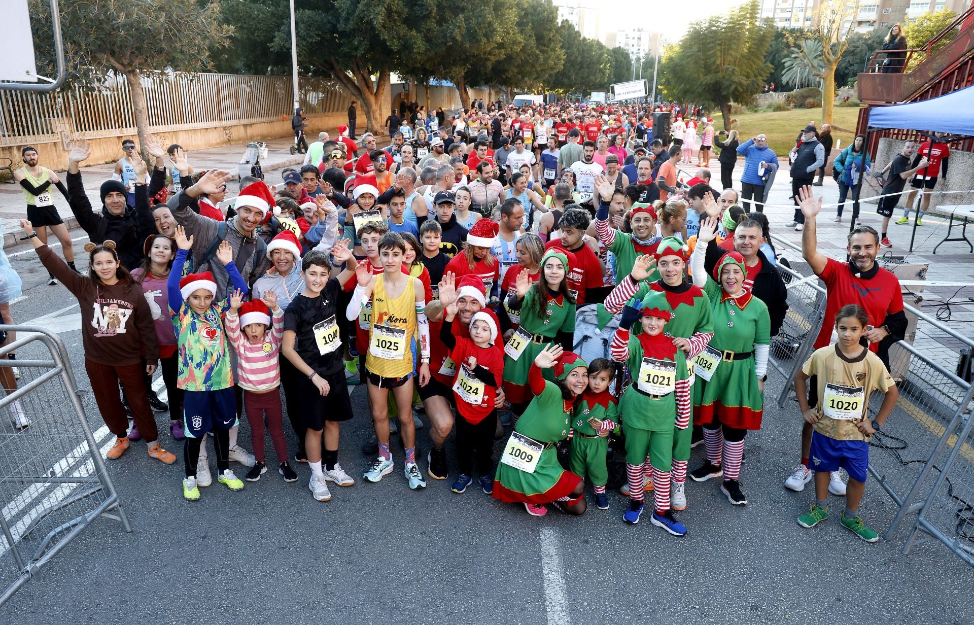 Malaga's charity San Silvestre fun run - in pictures