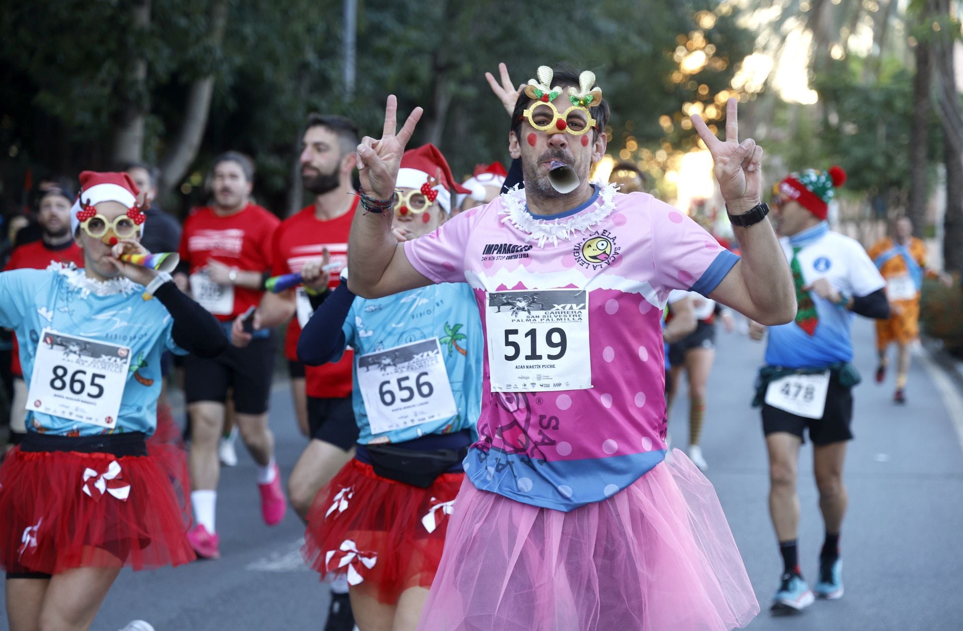 Malaga's charity San Silvestre fun run - in pictures