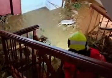 12 families evicted in south-western Malaga town after flooding in several houses due to rains