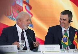 Lula da Silva and Pedro Sánchez
