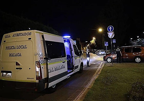 Archive photo of the Local Police forensics unit at an incident scene.