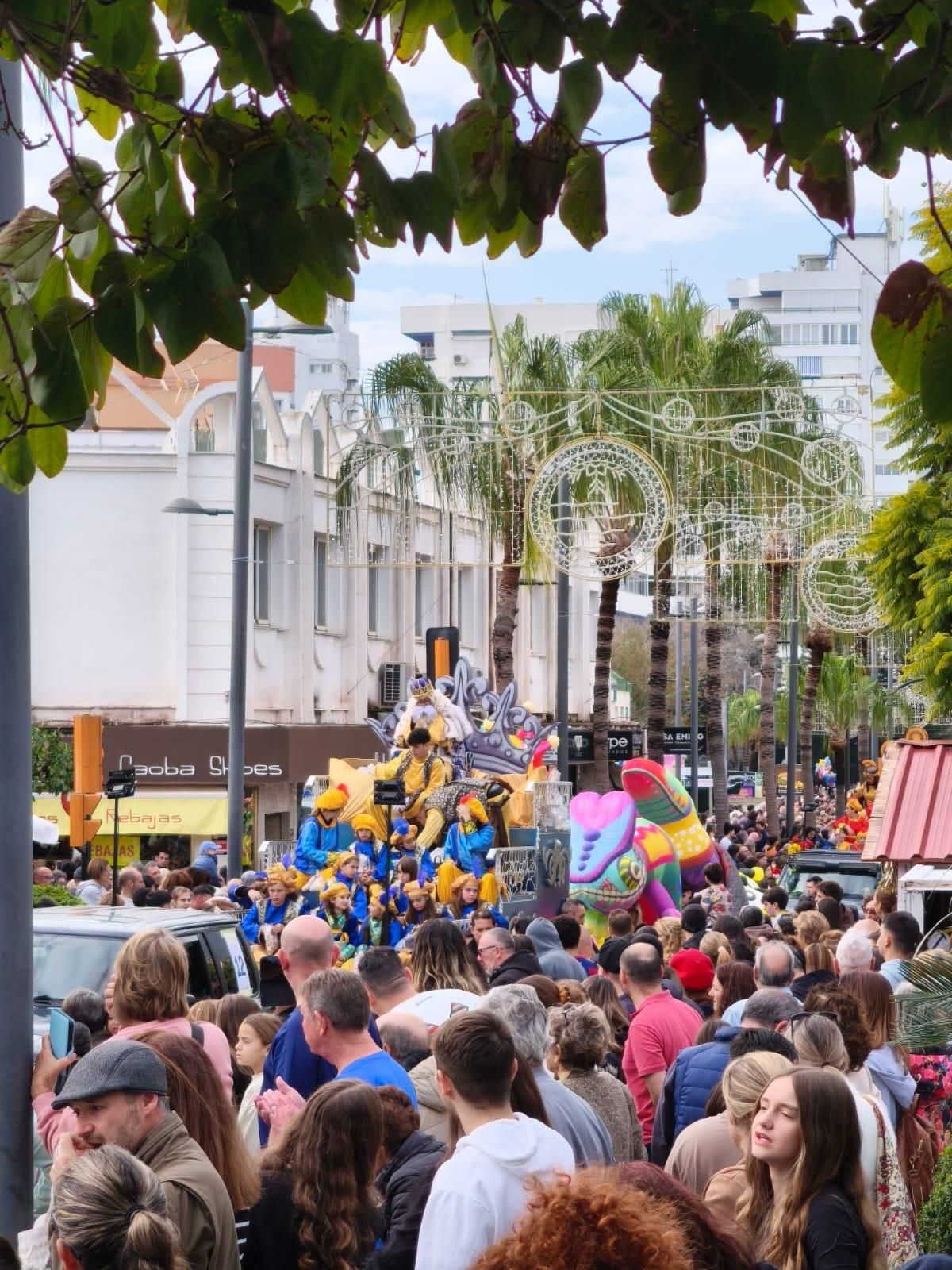 Parade in Arroyo de la Miel, Benalmádena.