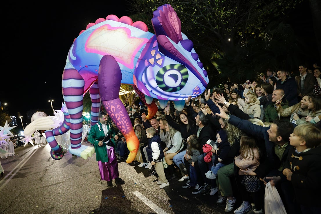 Malaga's Three Kings parade - in pictures