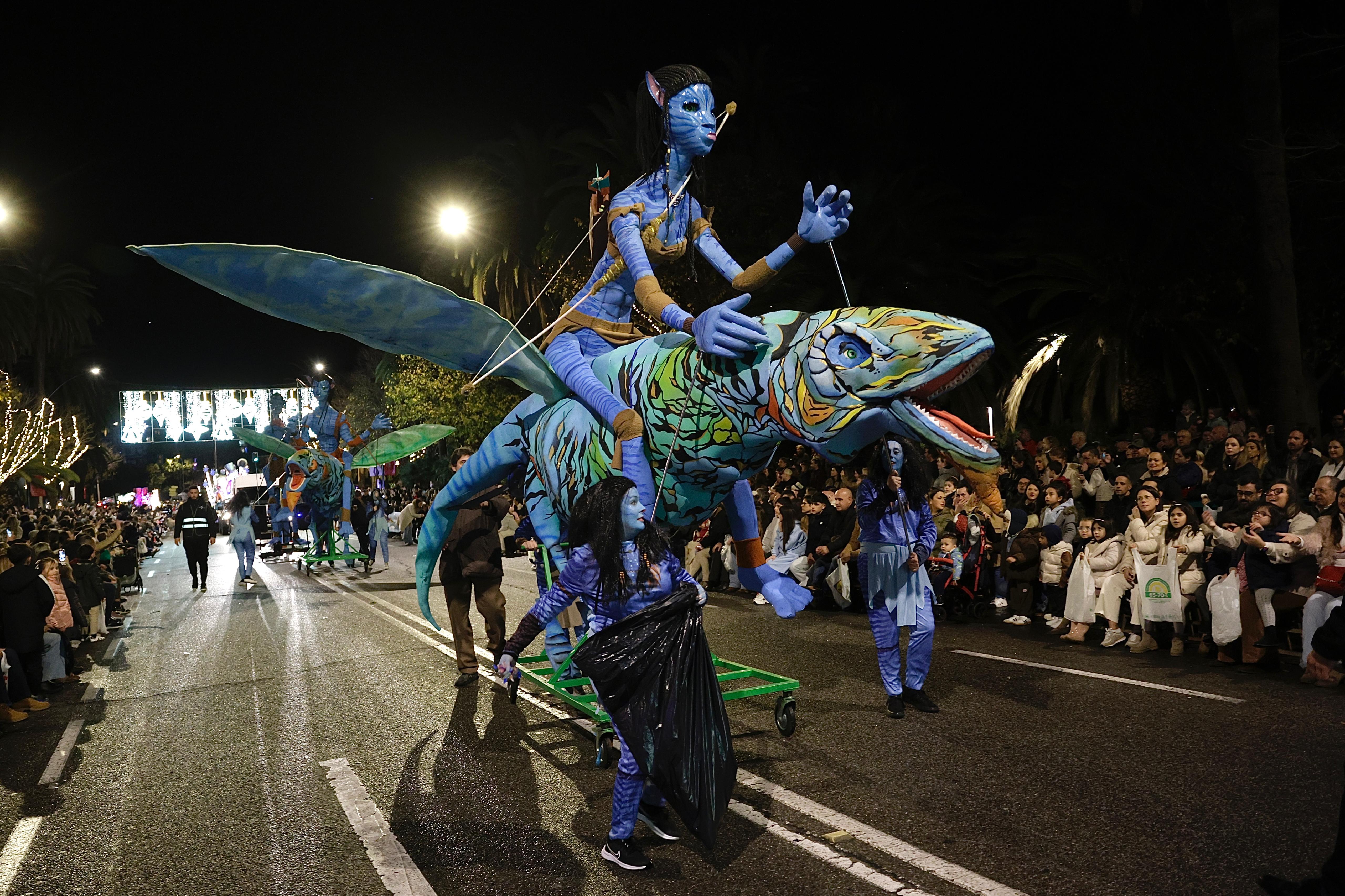 Malaga's Three Kings parade - in pictures