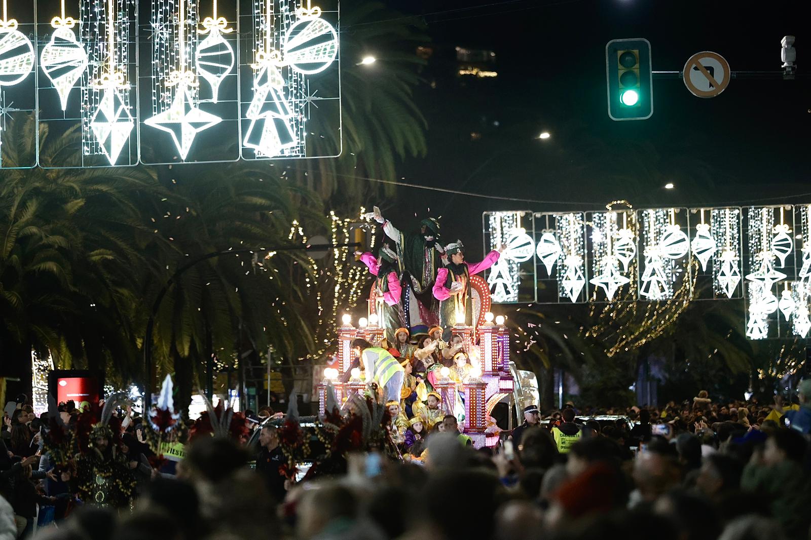 Malaga's Three Kings parade - in pictures