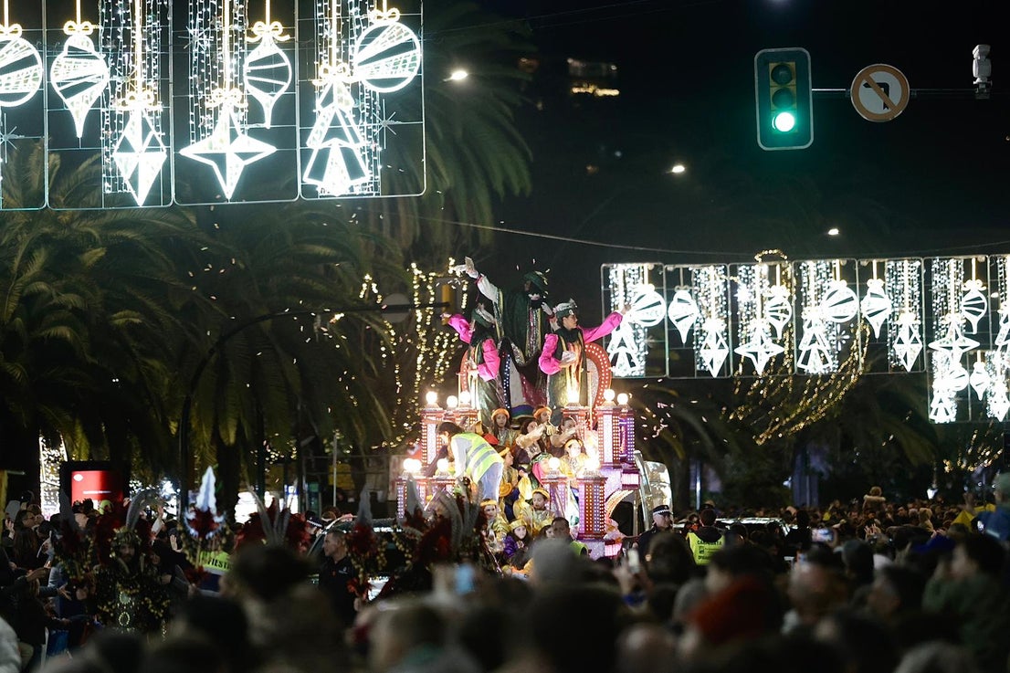 Malaga's Three Kings parade - in pictures