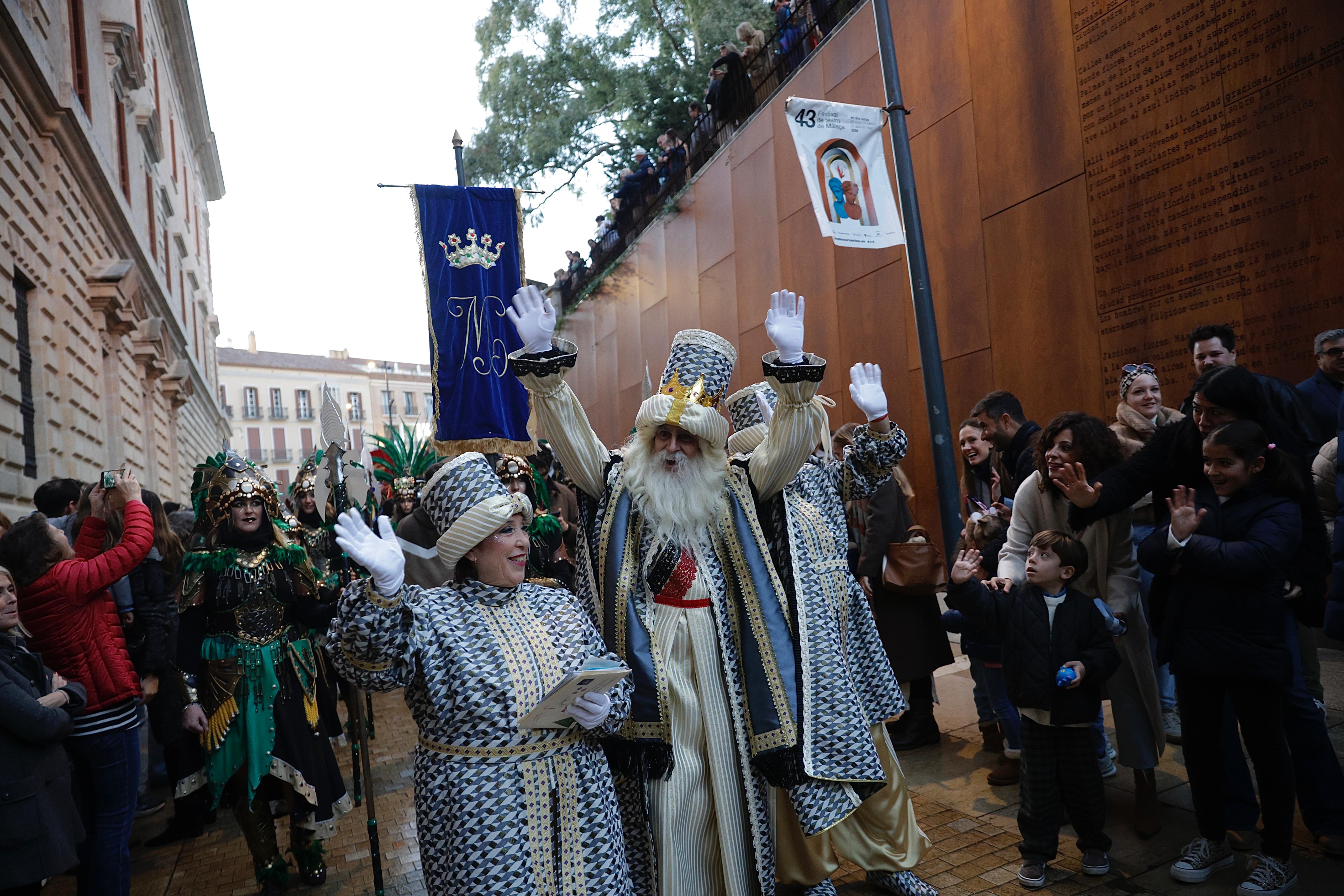 Malaga's Three Kings parade - in pictures