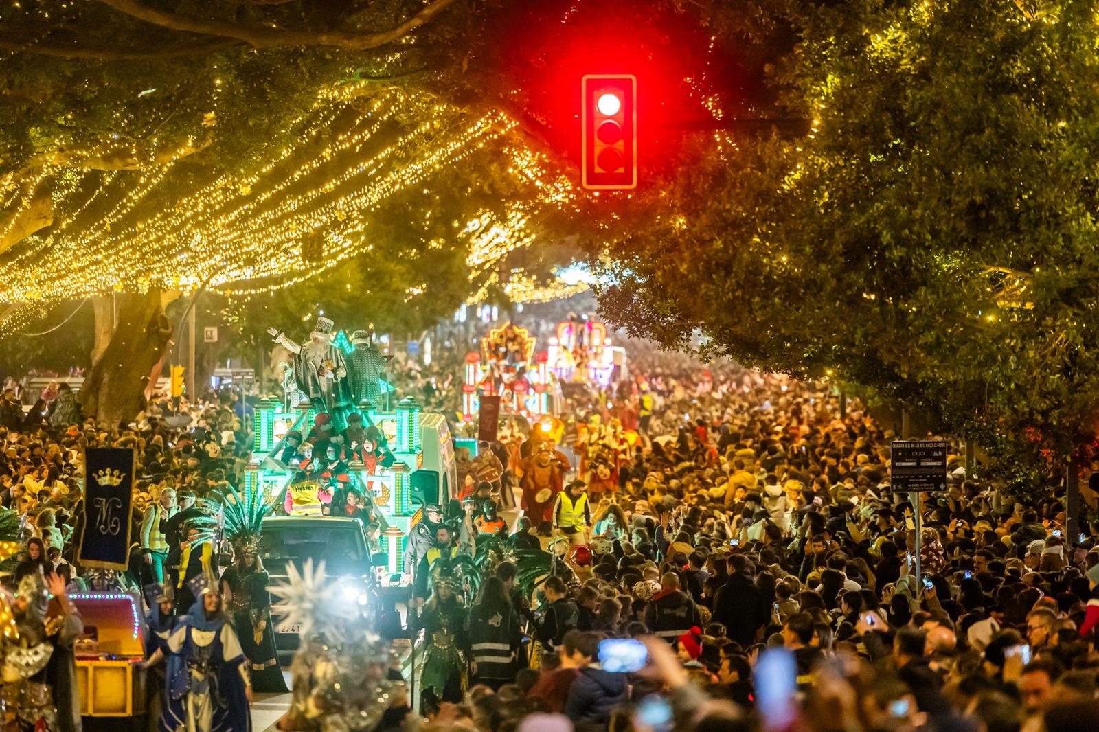 Malaga's Three Kings parade - in pictures
