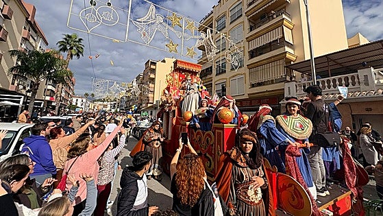 Three Kings parades around Malaga province