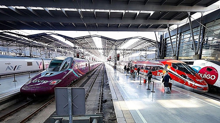 High-speed trains celebrate 'coming of age' in Malaga with more than 1,000 trains during Christmas holidays