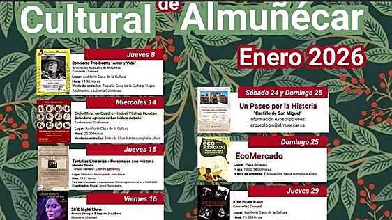 Granada's Costa Tropical kicks off 2026 with packed cultural offer