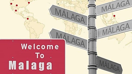 The other Malagas in the world
