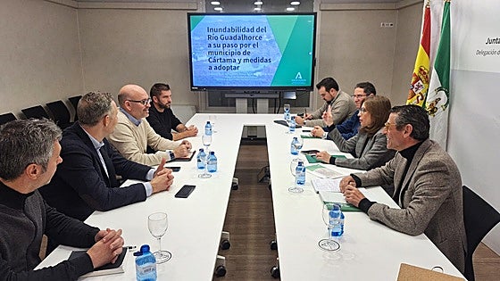 Regional government agrees to coordinate action to reduce flood risks in Cártama