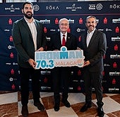 Borja Vivas, Malaga mayor Francisco de la Torre and Agustí Pérez