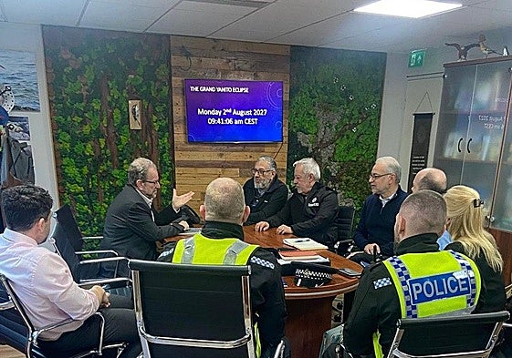 Minister John Cortes discusses preparations.