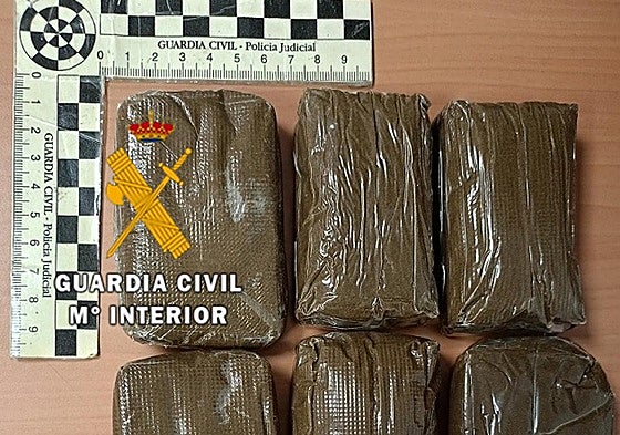 Two young men arrested in Mijas after throwing 716 grams of hashish from hotel window