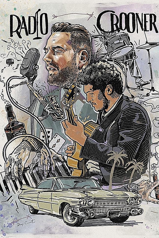 Diego Cacamut's artwork which appears on the LP