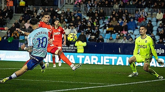 Malaga CF run riot in the rain to send a message to Segunda rivals