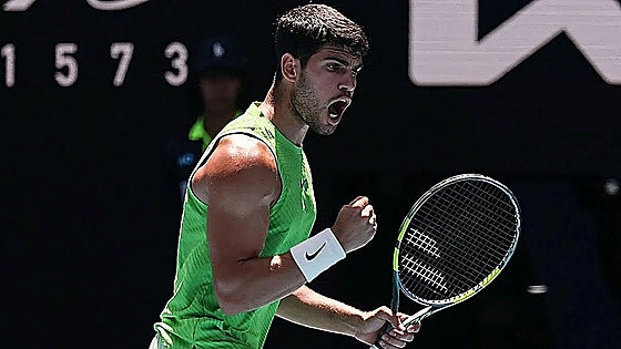 Carlos Alcaraz last Spaniard standing at the Australian Open as quarter-final awaits