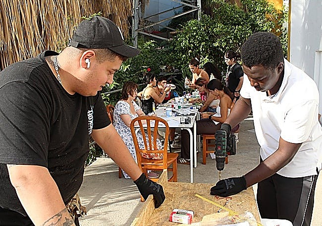 A workshop organised by BAM as part of the exchange funded with an EU grant