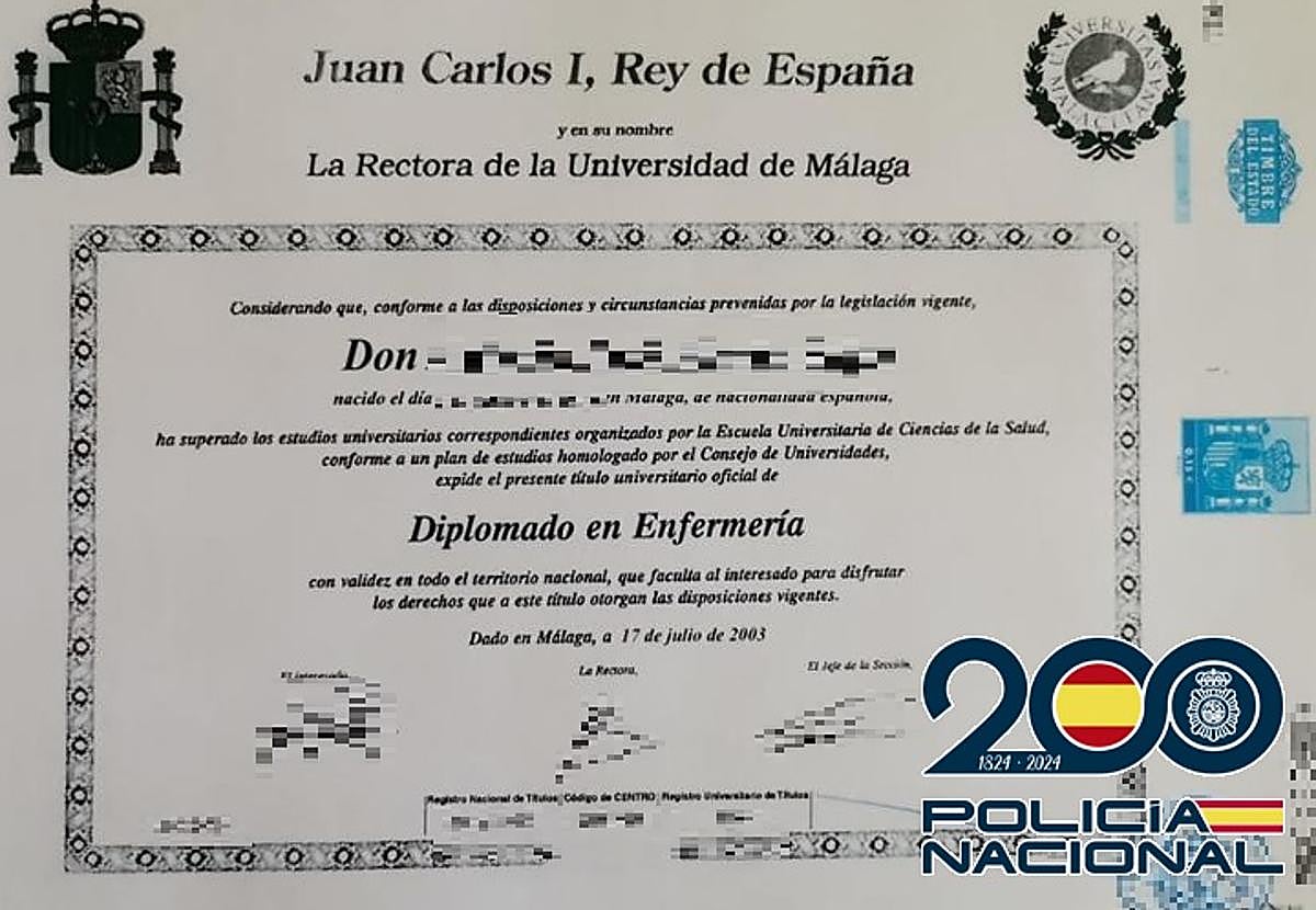 Fake nurse arrested after working in Malaga hospitals since start of pandemic