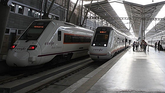 Malaga Emergency: medium-distance trains suspended due to red alert for heavy rain