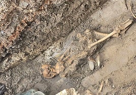 Bone remains of several bodies found in Estepona.