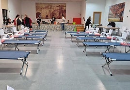 Everything is ready in Ronda to receive the evacuees.
