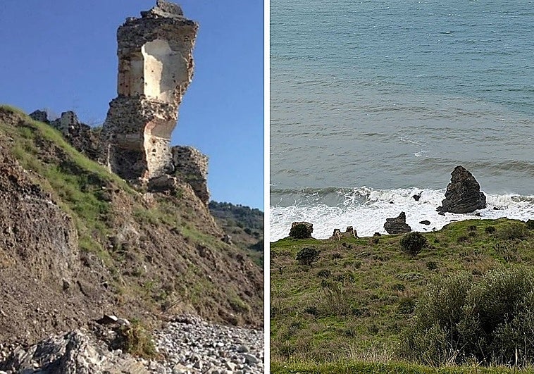 Storm Leonardo topples last remains of 16th-century Nerja watchtower