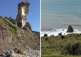 Storm Leonardo topples last remains of 16th-century Nerja watchtower