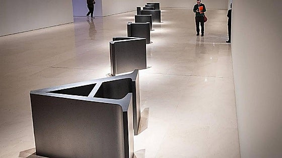 Elena Asins' radical sculpture 'returns' to Malaga Picasso Museum half a century later