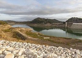 The Guadalteba a few days ago.