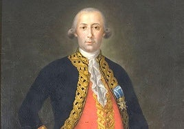 Portrait of Bernardo de Gálvez by Mariano Salvador Maella (1784).